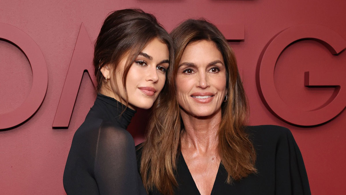 Cindy Crawford y Kaia Gerber en un evento.