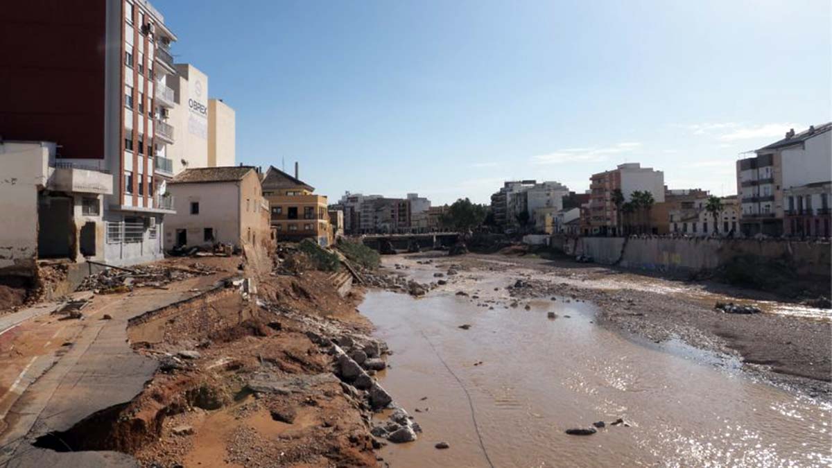 Efectos de la DANA en la Comunidad Valenciana.