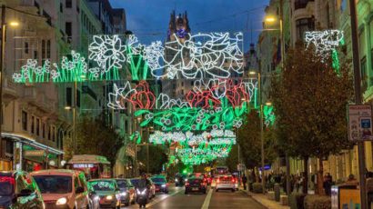 Encendido de las luces de Navidad en Madrid 2024.