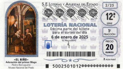 Décimo de la Lotería del Niño 2025.