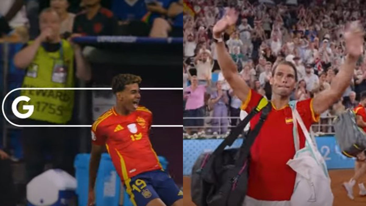 Yamine Lamal y Rafa Nadal, los deportistas españoles más buscados en Google en 2024.