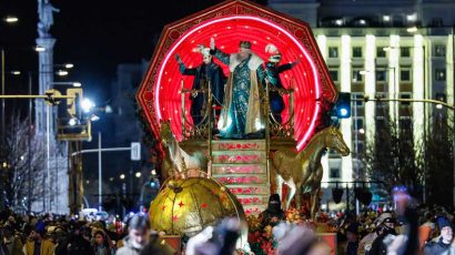 Cabalgata de Reyes en Madrid 2025.