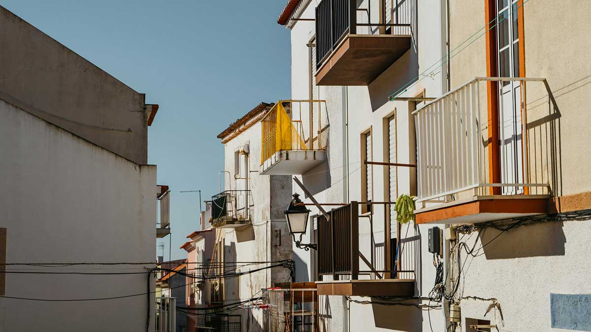 Pisos en alquiler en una localidad andaluza.