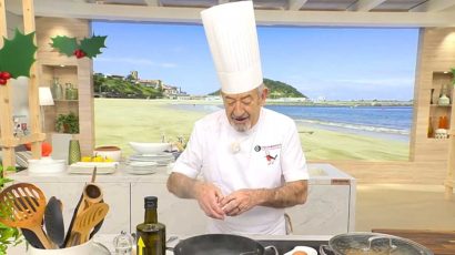 El chef Karlos Arguiñano en el programa de cocina de Antena 3 'Cocina abierta'.