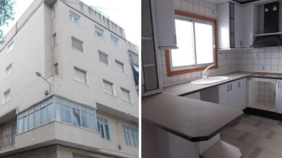 Piso en venta en Servihabitat con cocina amueblada y por 28.500 euros.